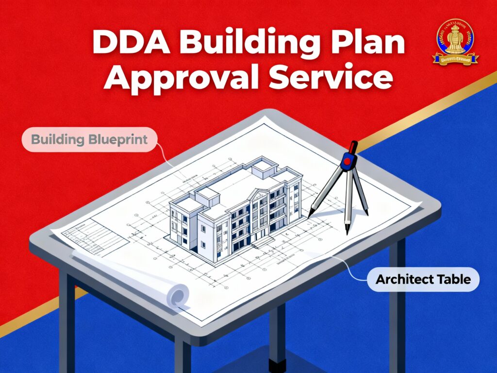DDA building plan approval process in Delhi NCR