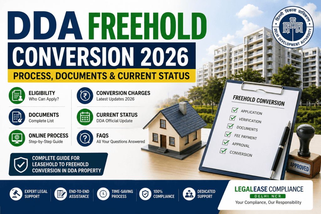 DDA Freehold Conversion 2026 Process Documents and Current Status