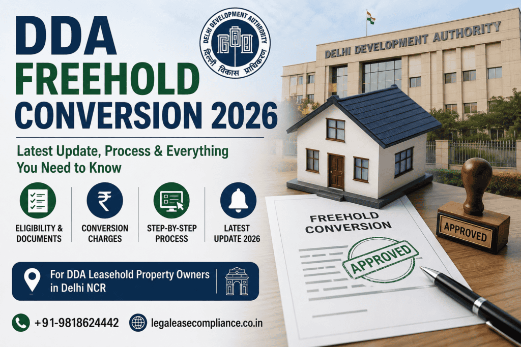 DDA Freehold Conversion 2026