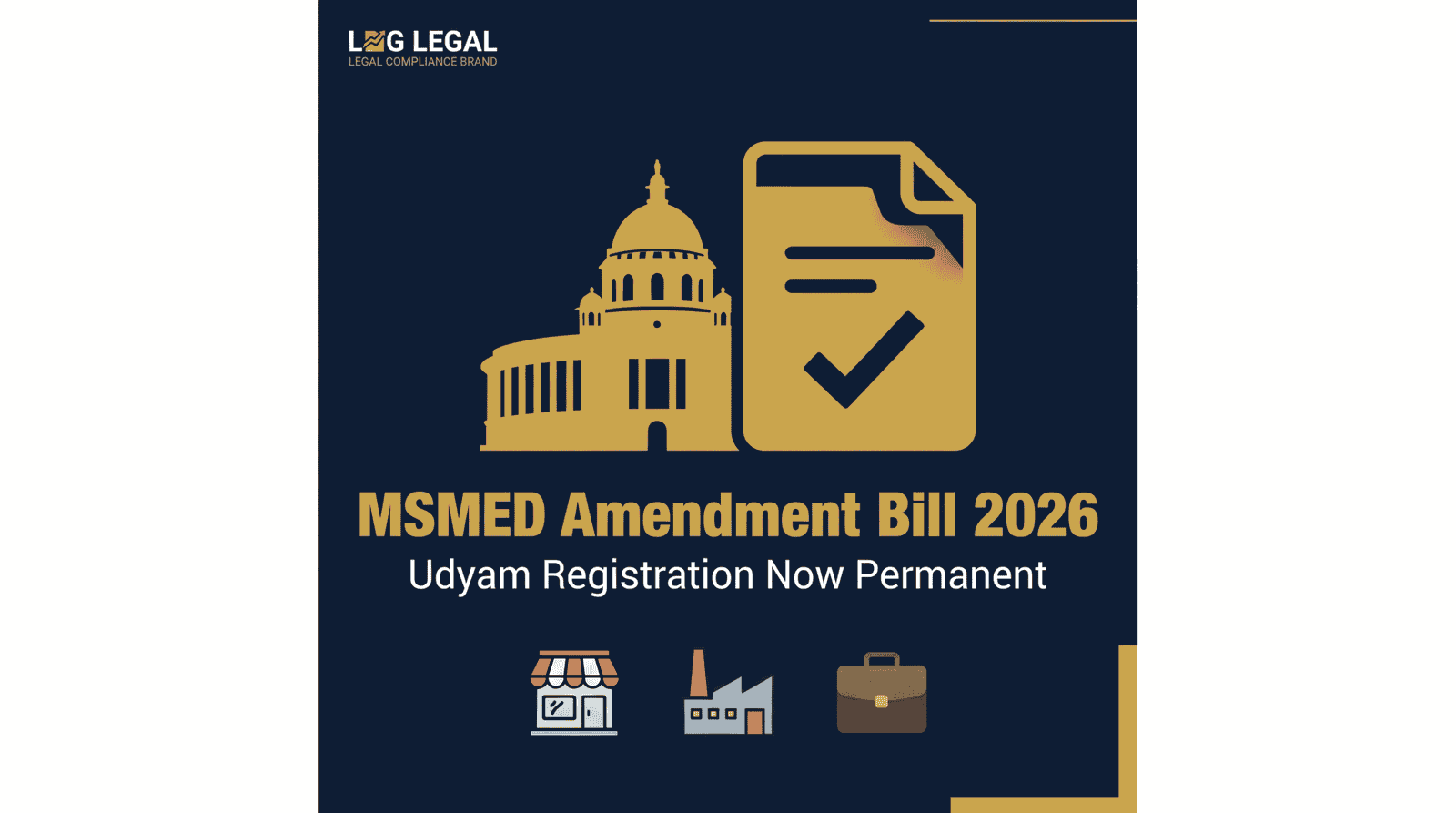 MSMED Amendment Bill 2026 Udyam Registration Delhi NCR